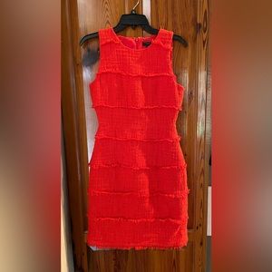 Red J.Crew dress